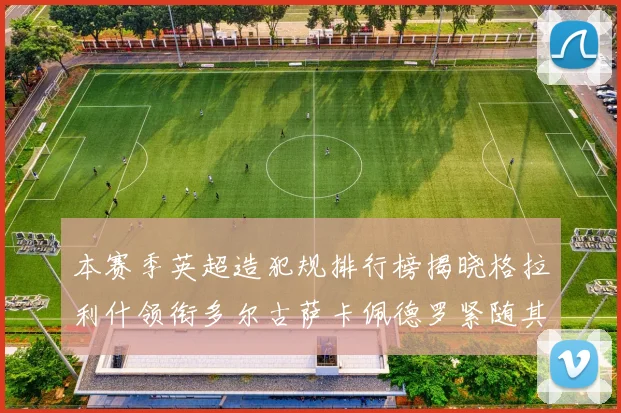 本赛季英超造犯规排行榜揭晓格拉利什领衔多尔古萨卡佩德罗紧随其后
